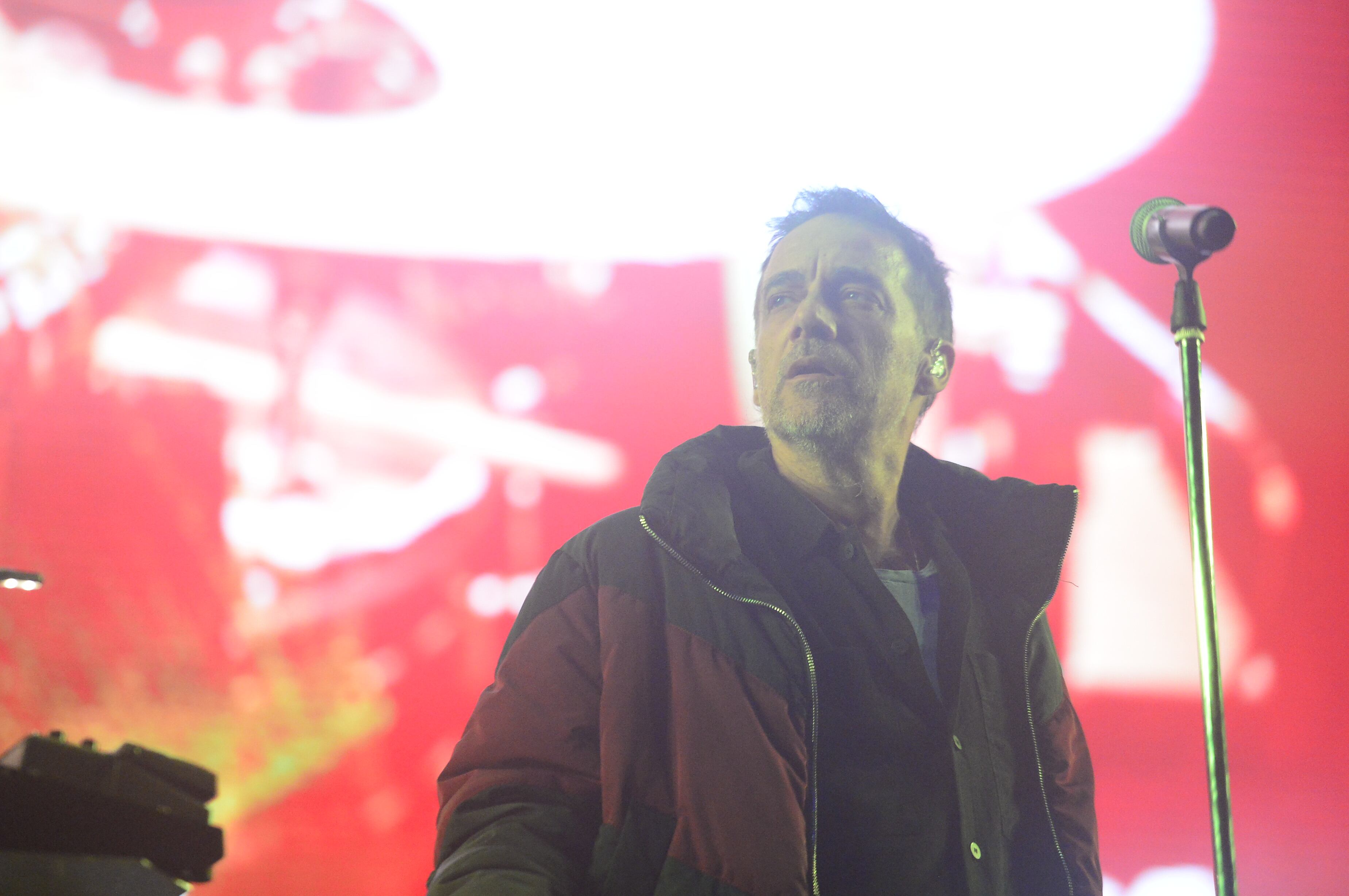 Músicos en concierto.