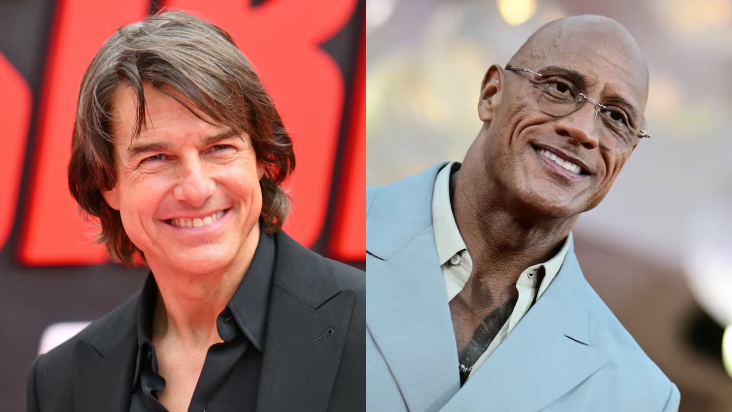 Dwayne Johnson y el papel que perdió ante Tom Cruise que aún genera debate en Hollywood