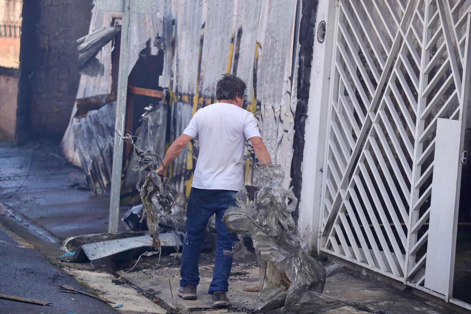 Incendio en San Pedro