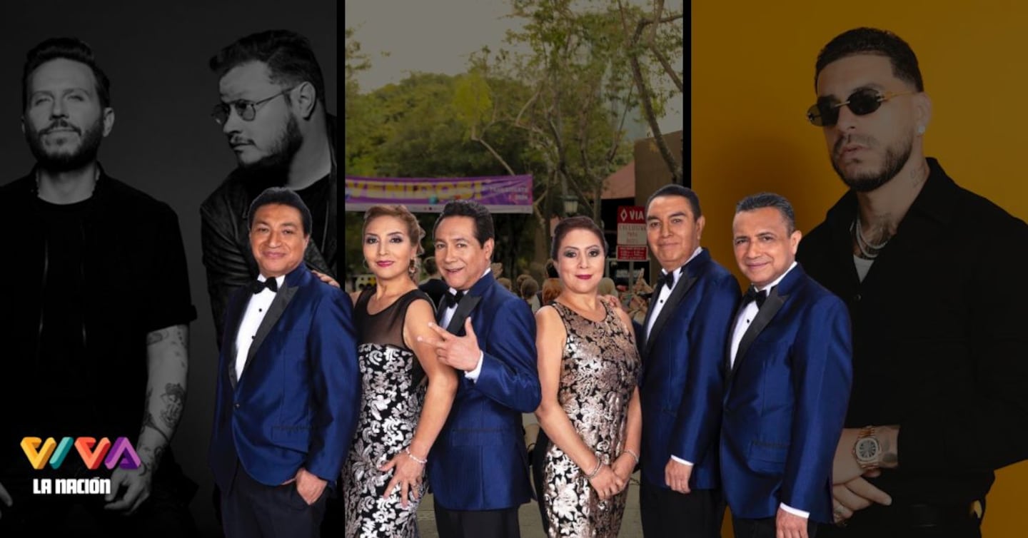 Agenda cultural: la música toma Costa Rica con Los Ángeles Azules, Ryan Castro y Sin Bandera