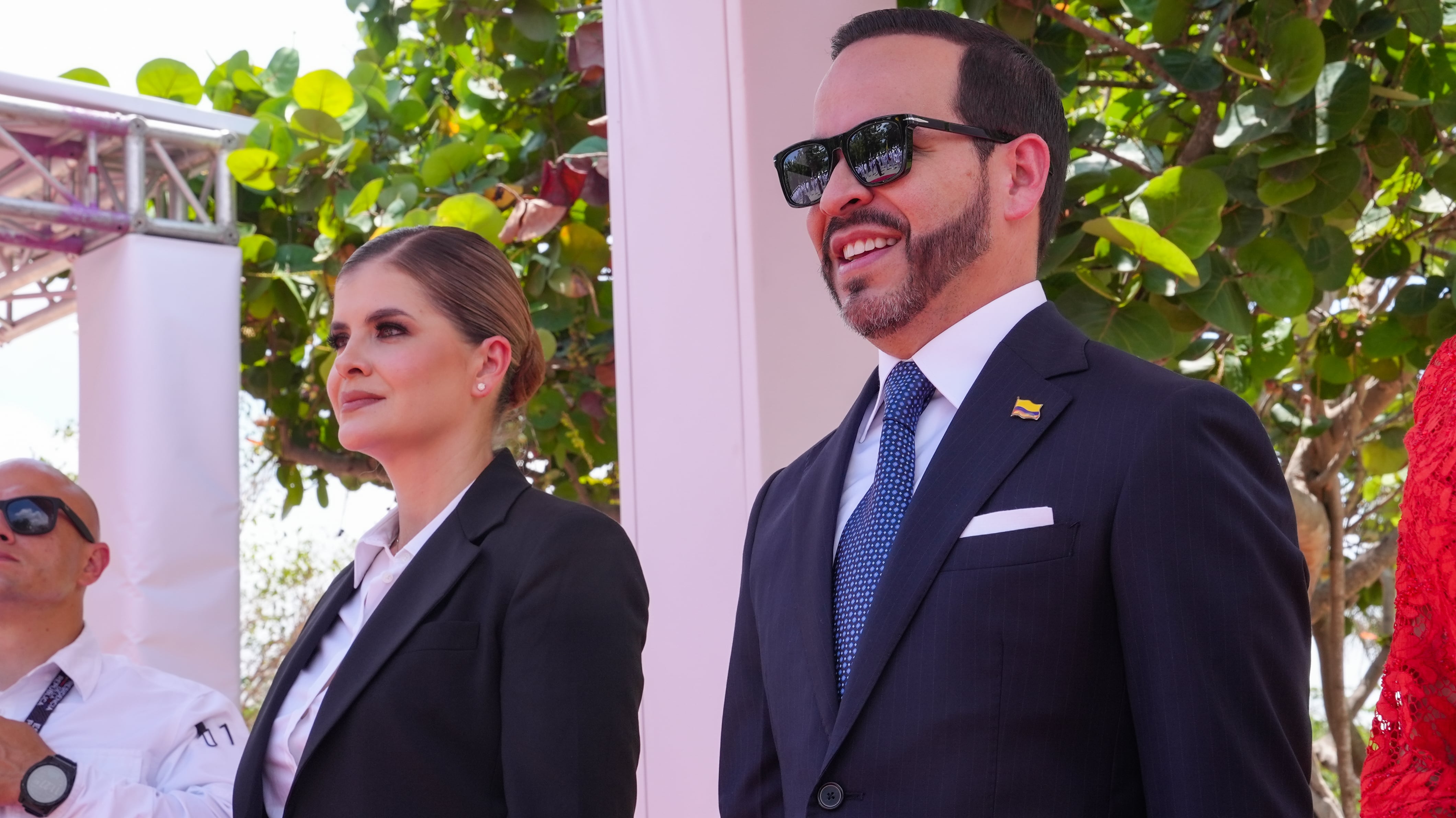 Visita de Laura Fernández en Colombia
