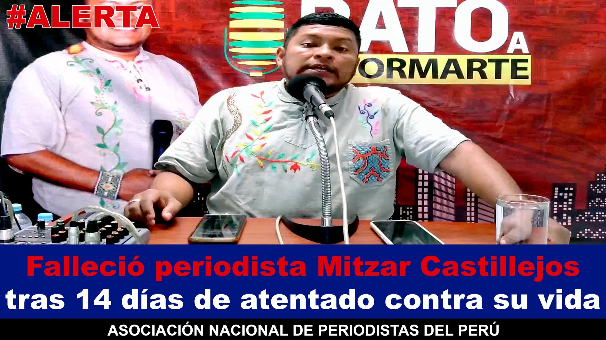 Periodista asesinado en Perú