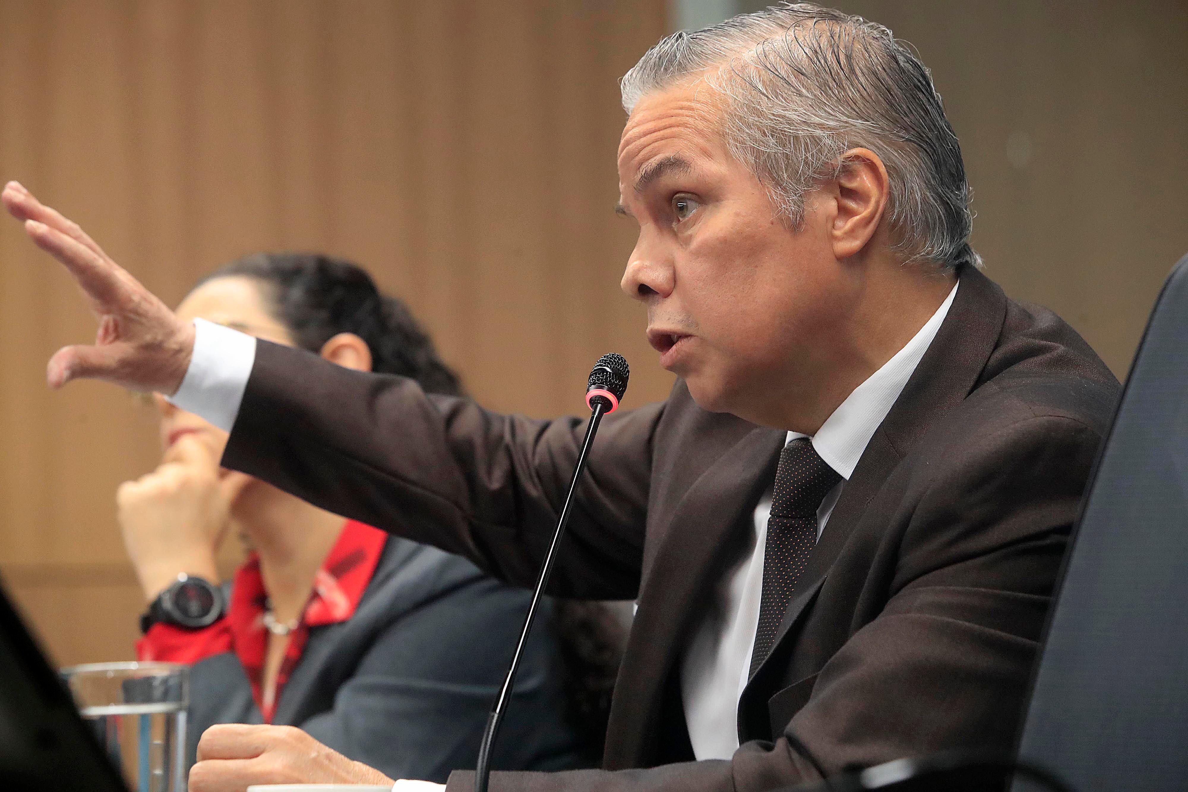 21/09/2023 Asamblea Legislativa. Roger Madrigal, presidente del Banco Central (BCCR), compareció esta tarde ante la Comisión de Ingreso y Gasto Público.