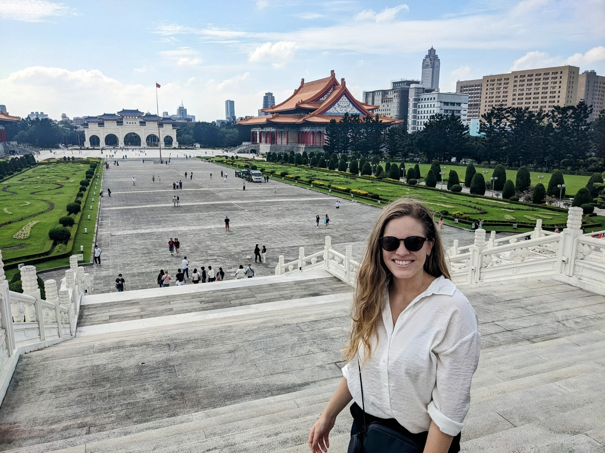 Maricruz Esquivel de 25 años, es una costarricense que vive en Taiwán desde abril del 2023 por trabajo. Cortesía.