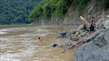 Aparece cuerpo de agricultor arrastrado por río Grande de Térraba
