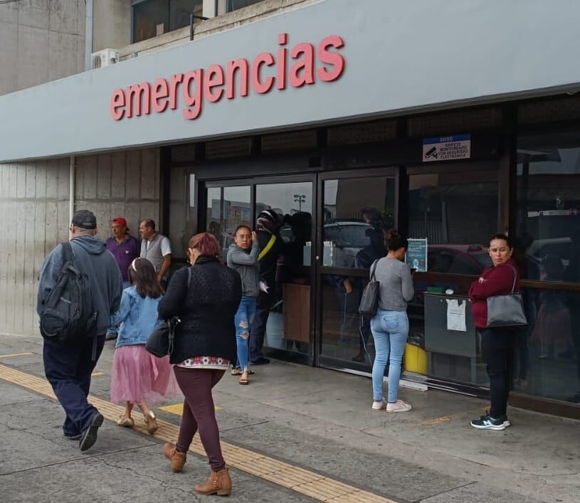 Paro de labores Hospital Max peralta, 1 de febrero 2024. Emergencias trabaja con normalidad.