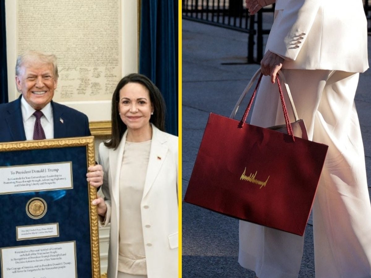 Machado entrega su Nobel de la Paz a Donald Trump