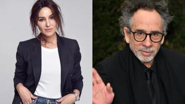 Tim Burton y Monica Bellucci terminaron su noviazgo