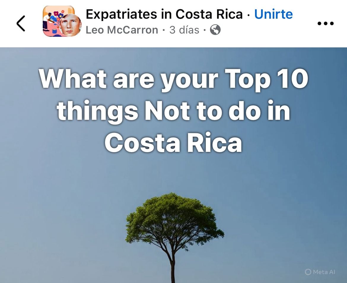 Expatriados estadounidenses Costa Rica