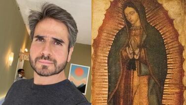 Actor Daniel Arenas asegura que la Virgen de Guadalupe ‘se le apareció’ y muestra la prueba