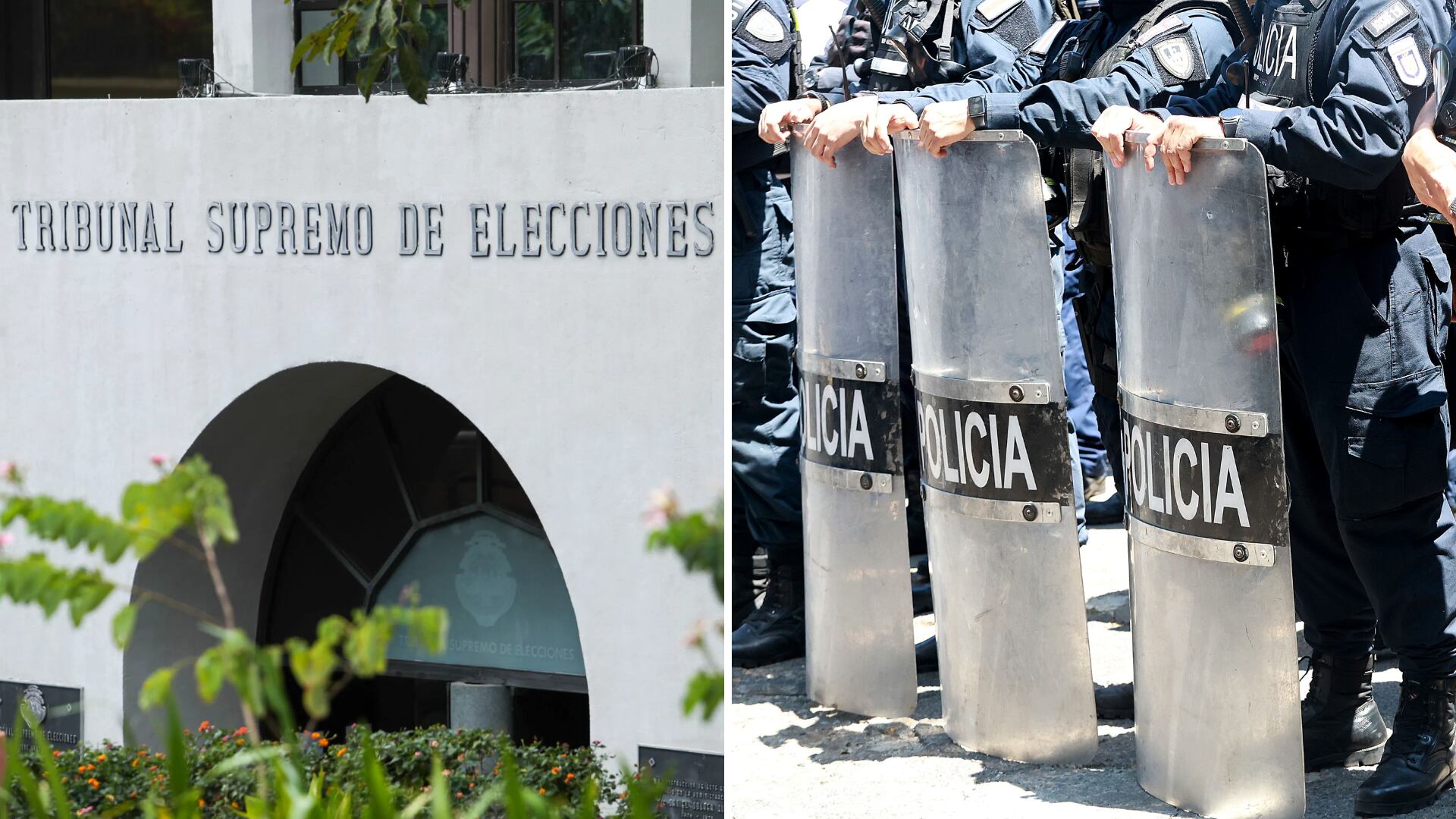 TSE y Fuerza Pública