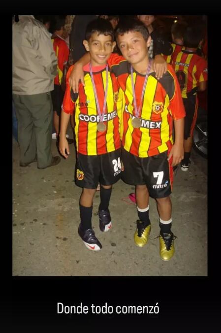 Esta fue la fotografía compartida por Wálter Cortés.