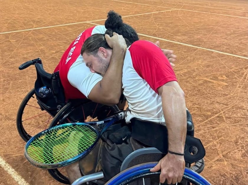 Tenis en silla de ruedas
José Pablo Gil
Steven Enríquez
Torneo de las Américas
Segundo lugar
7 de marzo del 2026
Cortesia: Olman Mora