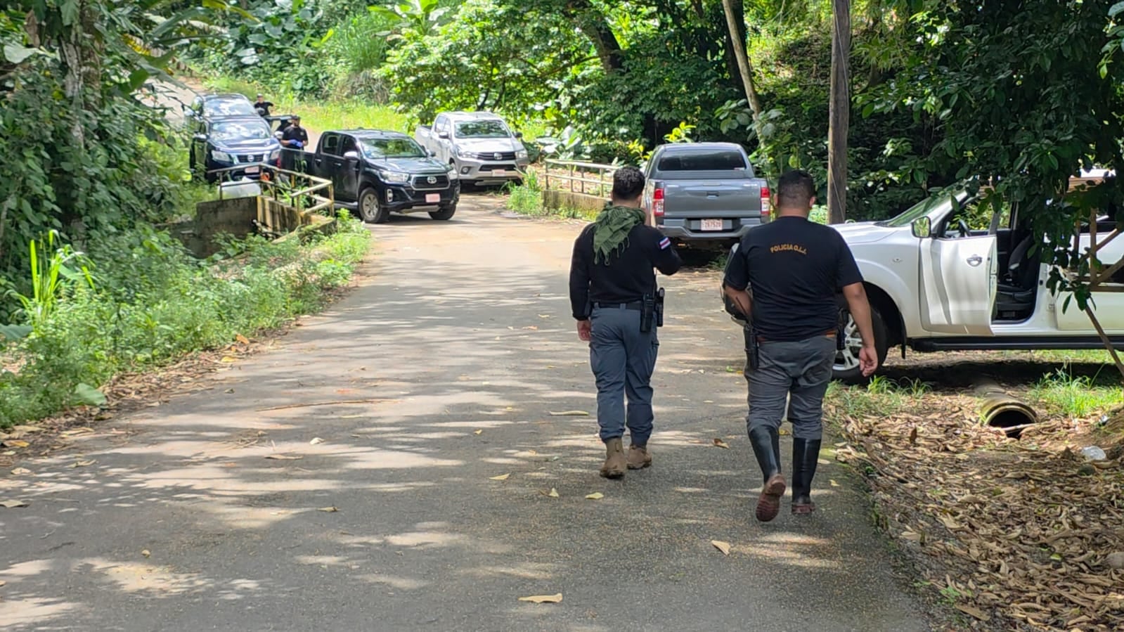 El cuerpo de Lilliam Salazar apareció sepultado a unos 50 metros de su casa y al lado derecho del puente La Habana, en El Tanque de la Fortuna, en San Carlos.