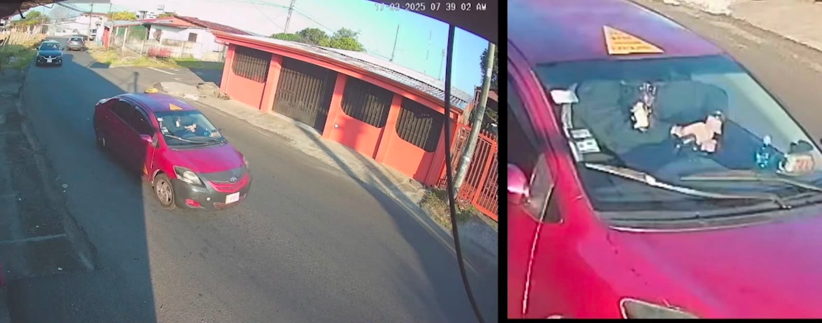 El OIJ de Heredia difundió estas imágenes de los supuestos sicarios que habrían asesinado a Evaristo Alfaro Cordero, gerente general de la empresa Extreme Tech. Si tiene información llame al: 800-8000-645.