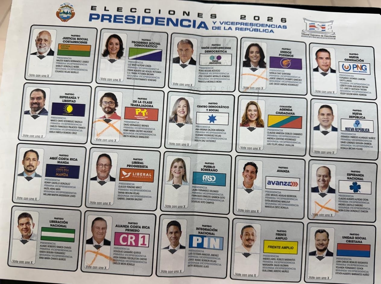 En Tribunal Supremo de Elecciones, inicia el conteo manual de votos.