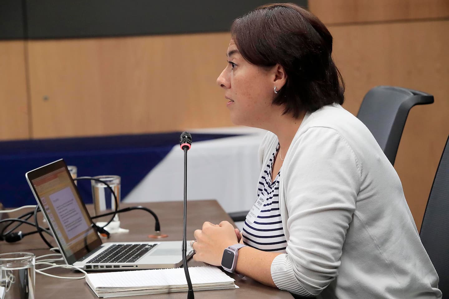 16/10/2023 Asamblea Legislativa. Mariana Fernández Sequeira, ex directora de Asesoría Jurídica, Sistema Nacional de Radio y Televisión (Sinart) comparece ante Comisión Especial Investigadora de las Contrataciones Relacionadas con Publicidad y Empresas de Medios Alternativos y Medios Tradicionales (Agencia de Publicidad del Sinart).