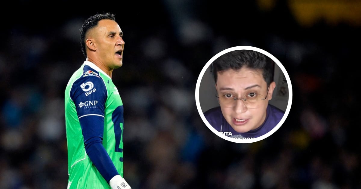 La llegada de Keylor Navas al Pumas de México le dio otra oportunidad al creador de contenido.