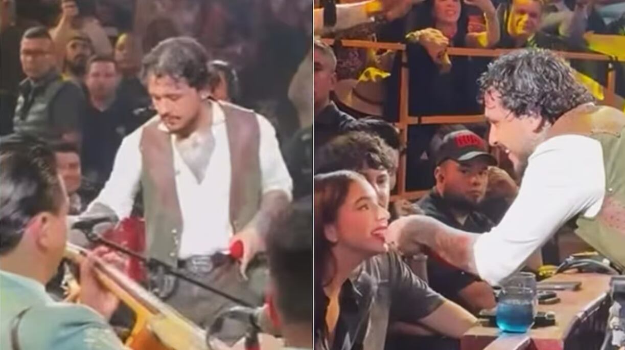 Christian Nodal y Ángela Aguilar