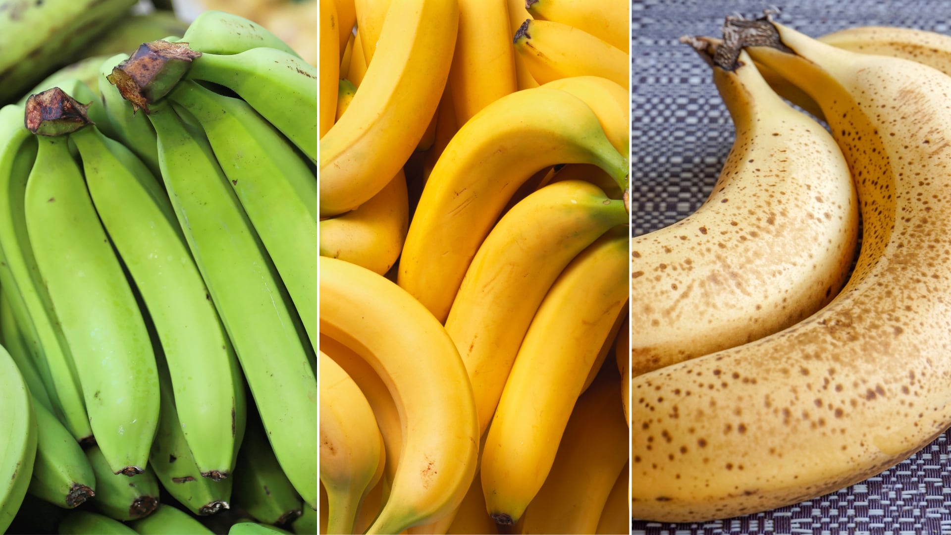 Las distintas fases de madurez del banano —verde, amarillo y con manchas marrones— determinan sus propiedades nutricionales y efectos en la salud. Elegir el tipo adecuado puede favorecer la digestión, controlar la glucosa o mejorar la energía según las necesidades individuales.