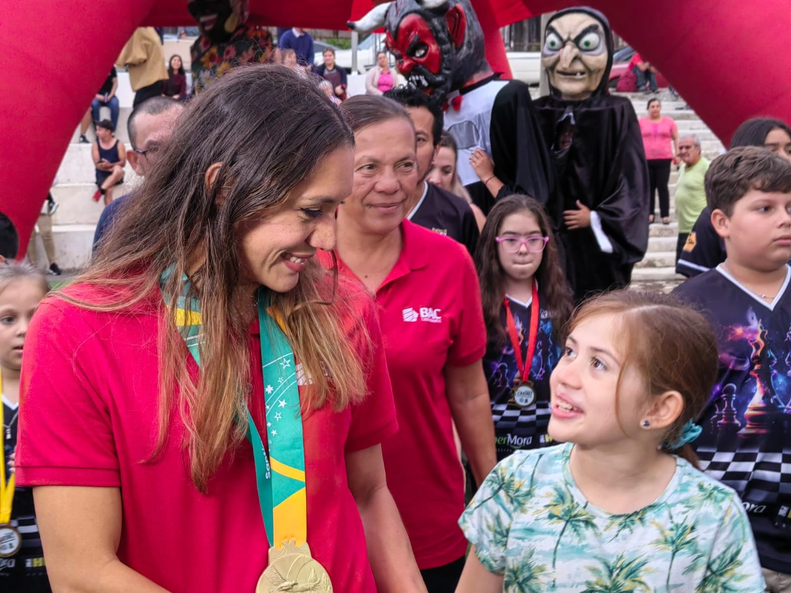 06/11/2023 Andrea Carolina Vargas fue recibida en Puriscal