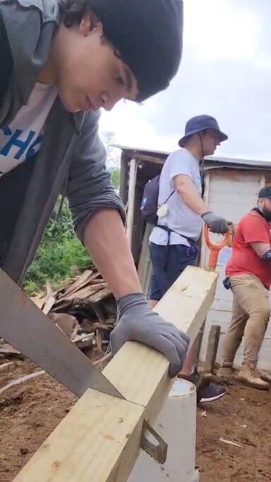 trabajo voluntario en Techo