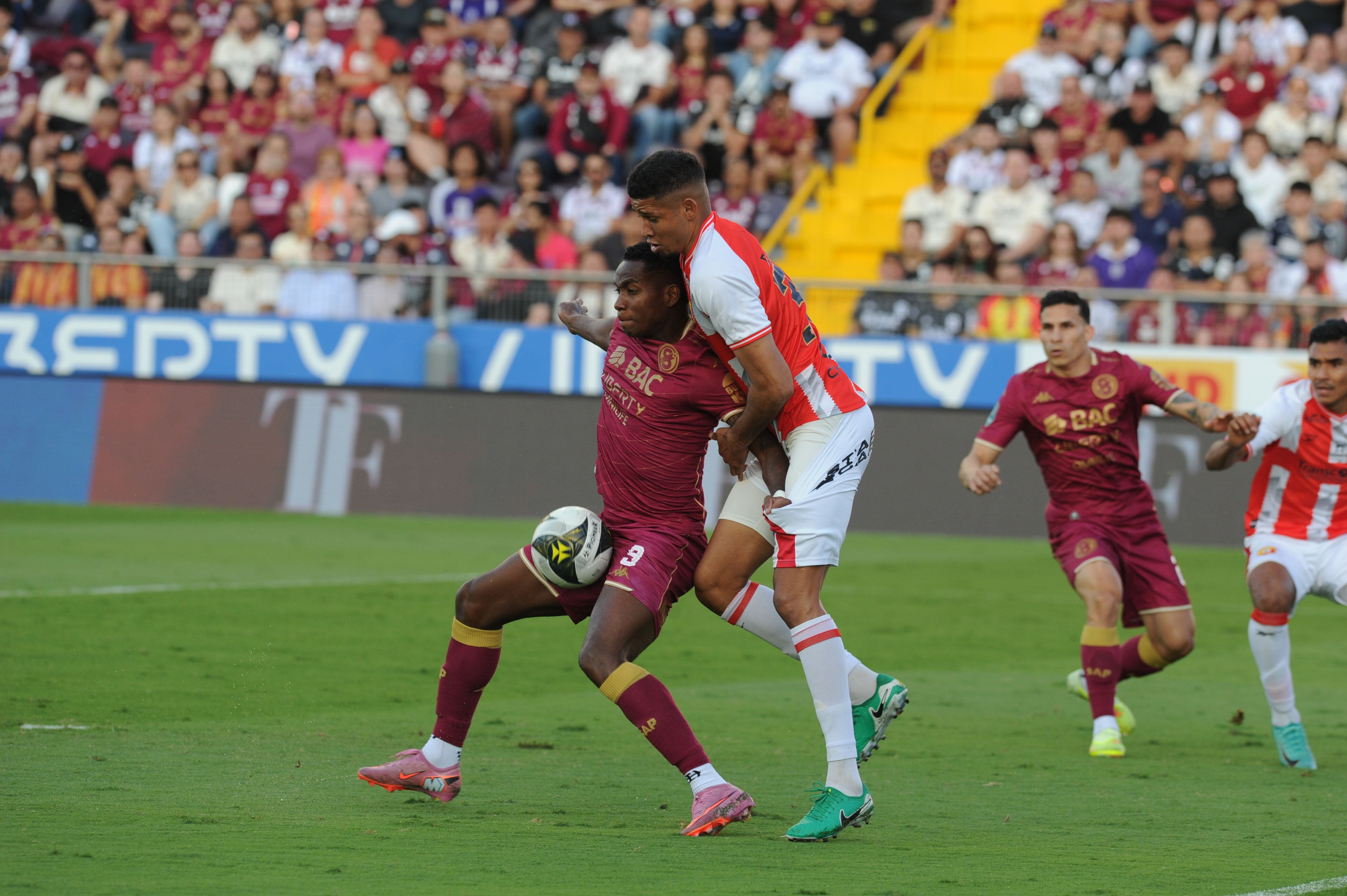 Partido Saprissa vs Herediano.