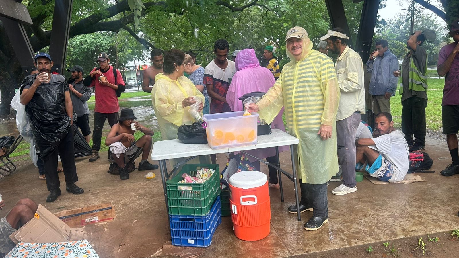 Comunidades de Carrillo y Cañas afectadas por las lluvias.