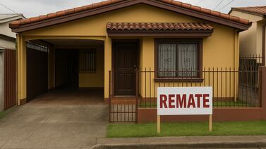 Banco Nacional remata casas con hasta un 40% de descuento