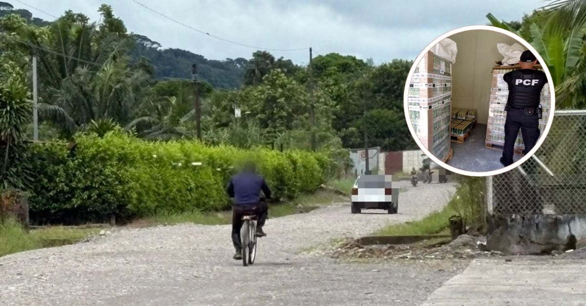 Esta calle en el barrio San Jorge de Corredores pasa por una propiedad que tiene acceso por ambos puntos de la frontera. Eso lo aprovechan los grupos dedicados al contrabando para movilizar cigarrillos y licores.