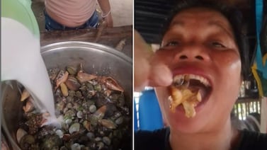 Muere famosa influencer tras grabarse comiendo ‘cangrejo diablo’: uno de sus amigos también falleció