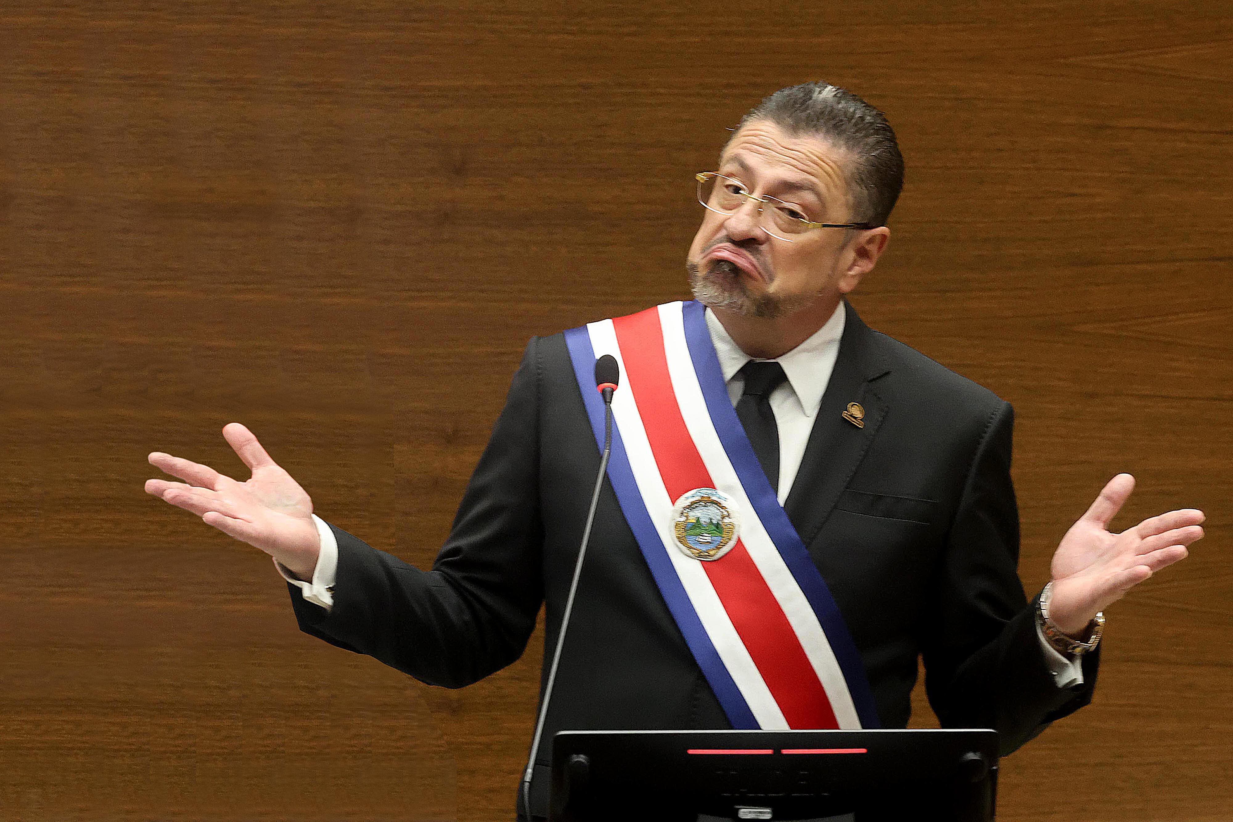 Rodrigo Chaves, presidente de la República