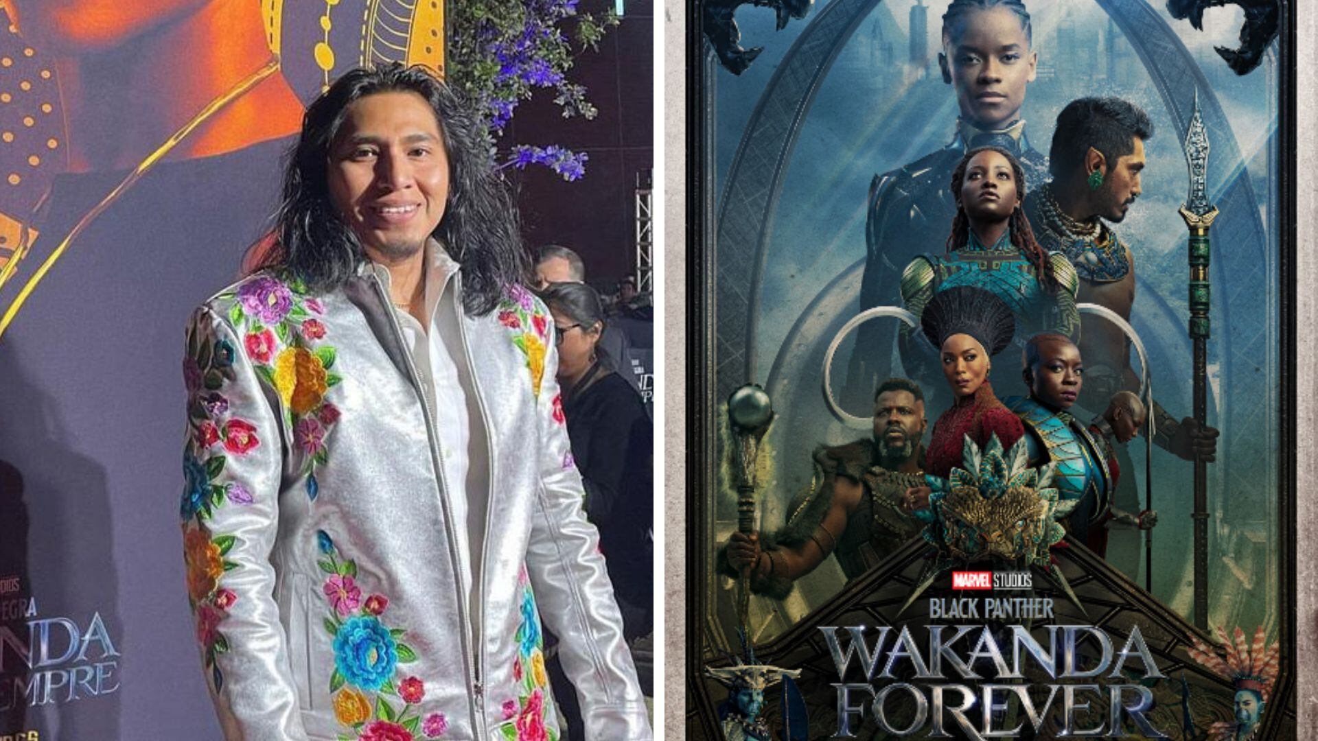 Josué Maychi tuvo el rol de Chamán en 'Black Panther: Wakanda Forever'; película que se estrenó el pasado 11 de noviembre del 2022.