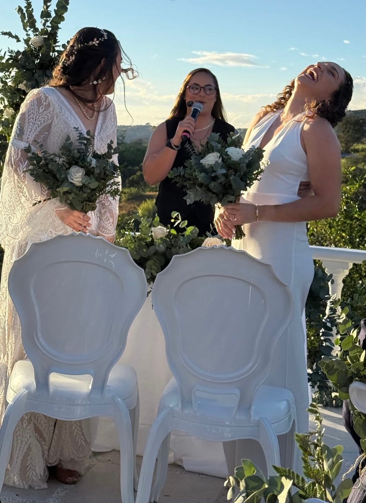 Carolina Venegas vivió un día muy especial que disfrutó al máximo.