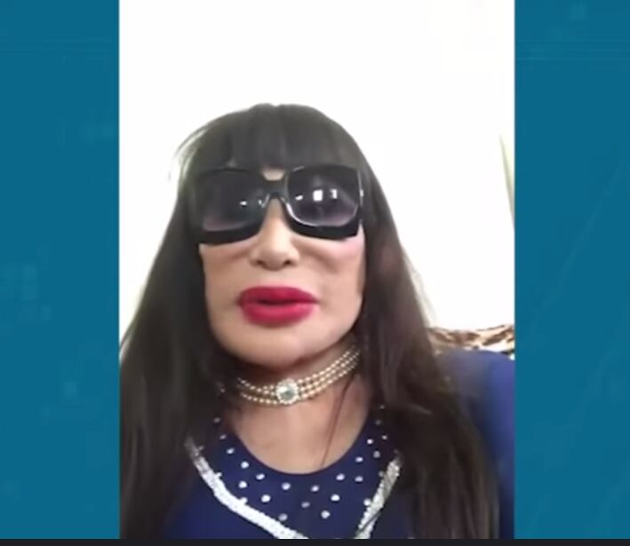 Actualmente Lyn May tiene 68 años. Hace unos meses se realizó una cirugía en el rostro para reducir su tamaño. Foto: Captura de pantalla