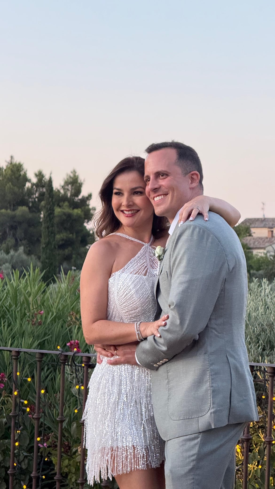 Shirley Álvarez y Daniel Vargas se casaron este viernes 11 de julio en España.