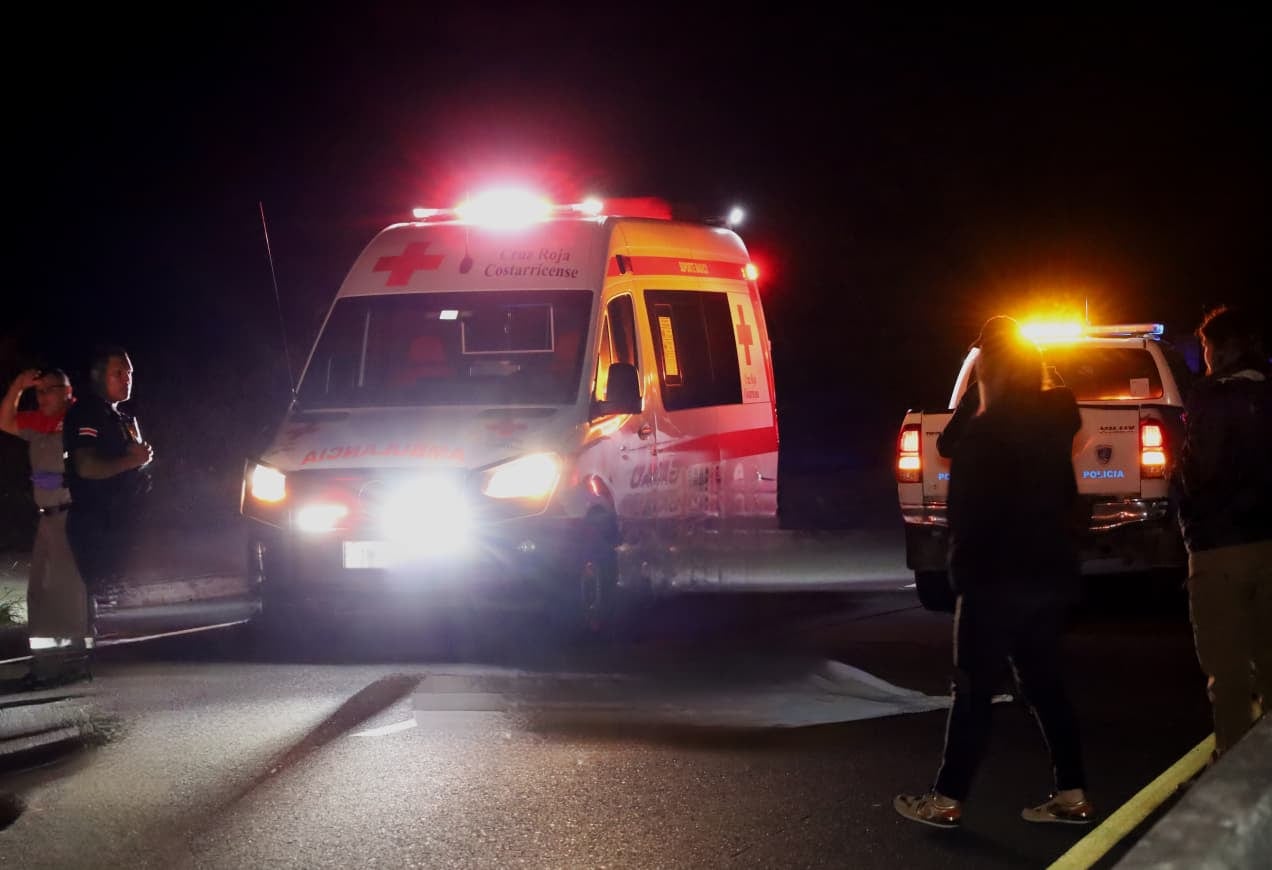 Accidente en Sixaola deja un hombre fallecido y otro herido.