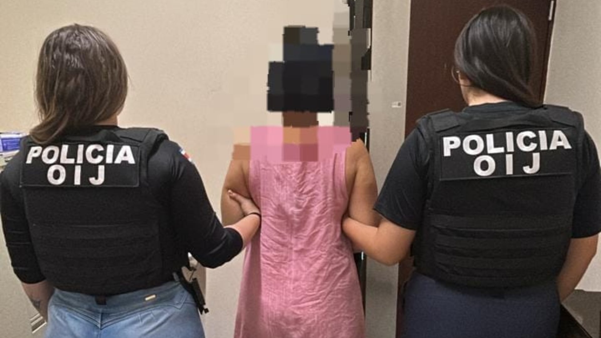 Gamboa fue detenida en su vivienda en Osa, Puntarenas.