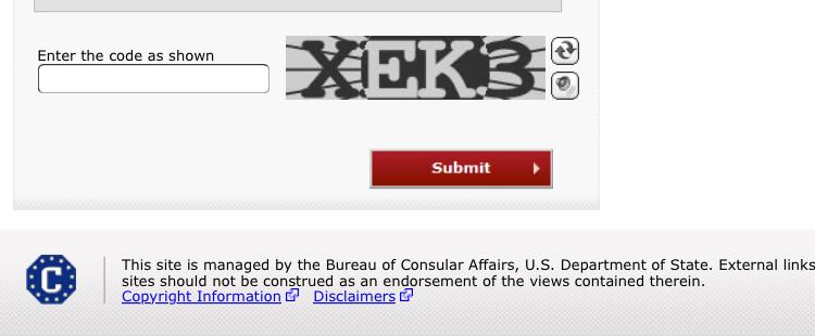 Verificar visa de Estados Unidos.