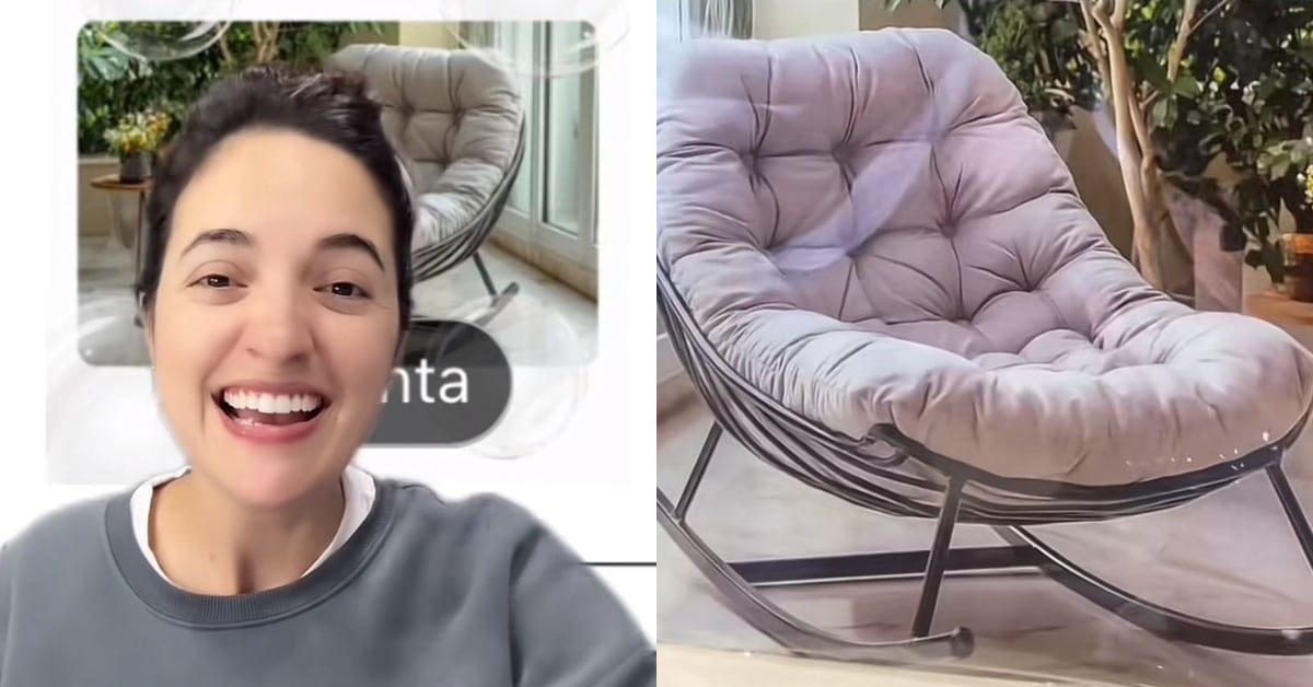 Tica comparte su experiencia al adquirir un sillón por Temu.