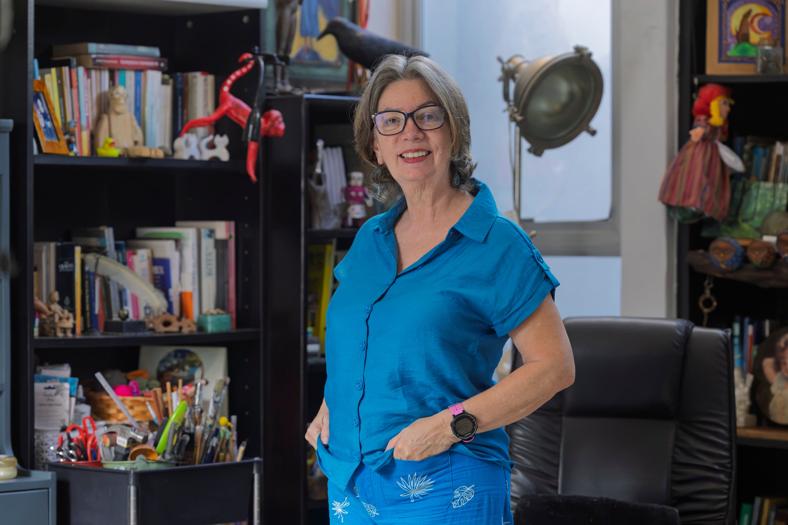 15/07/2026, San José, Tres Ríos, Entrevista con la ilustradora Vicky Ramos.