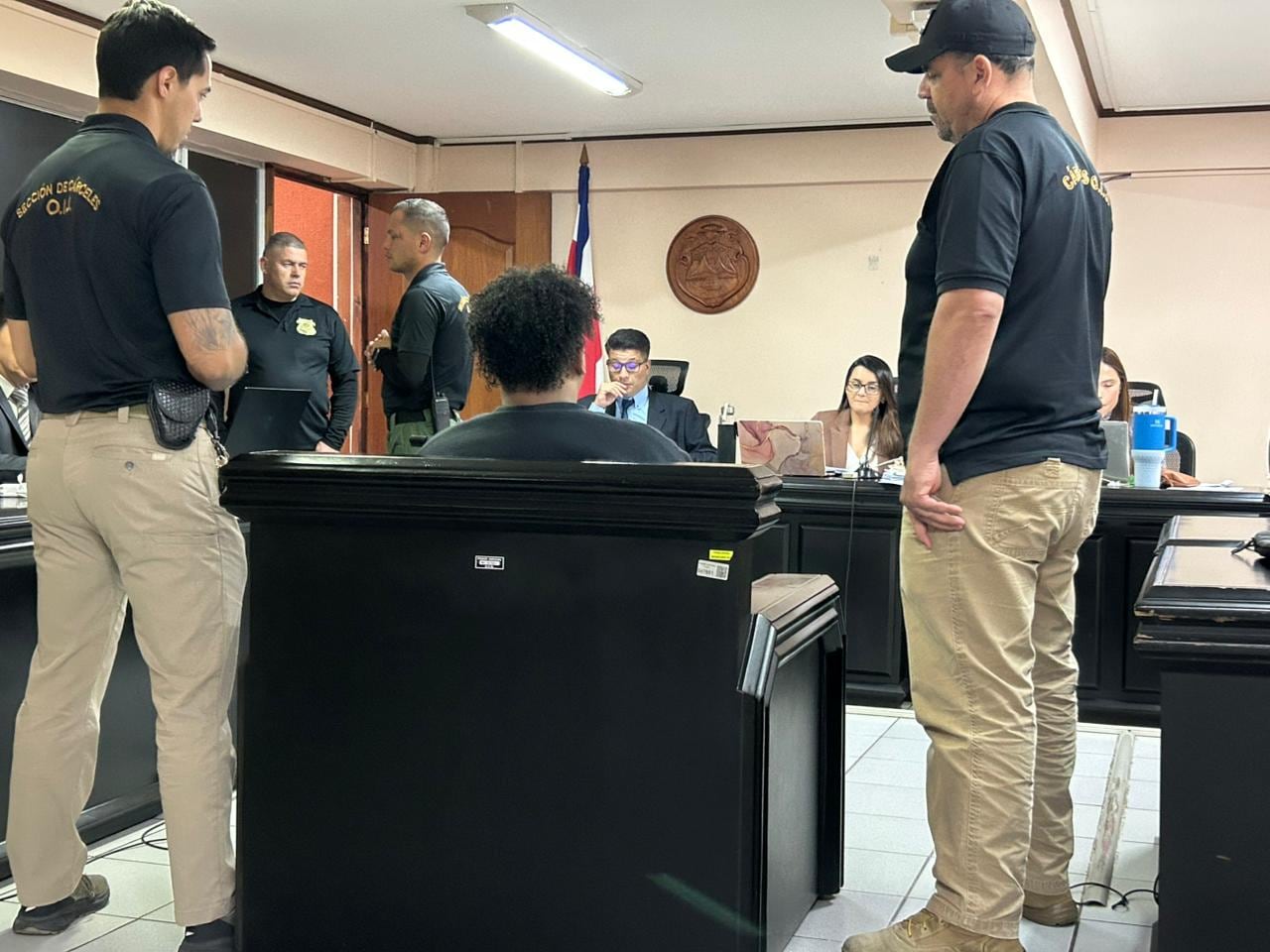 Uno de los acusados en el caso del primer laboratorio de metanfetamina descubierto en el país, es un colombiano de apellidos Martínez Gómez.