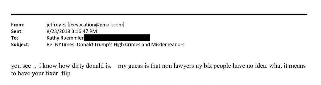 Emails Trump Epstein