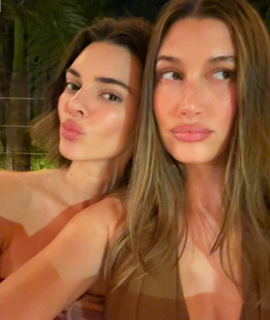 Kendall Jenner Hailey Bieber