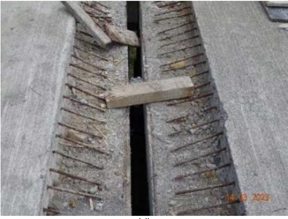 Durante las inspecciones se identificaron deterioros y ausencia de juntas de expansión en algunos de los puentes. Foto: Lanamme.