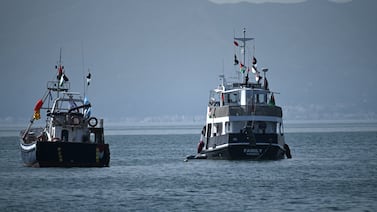 Israel retiene para interrogatorio a activistas de flotilla humanitaria que se dirigía a Gaza; España protesta