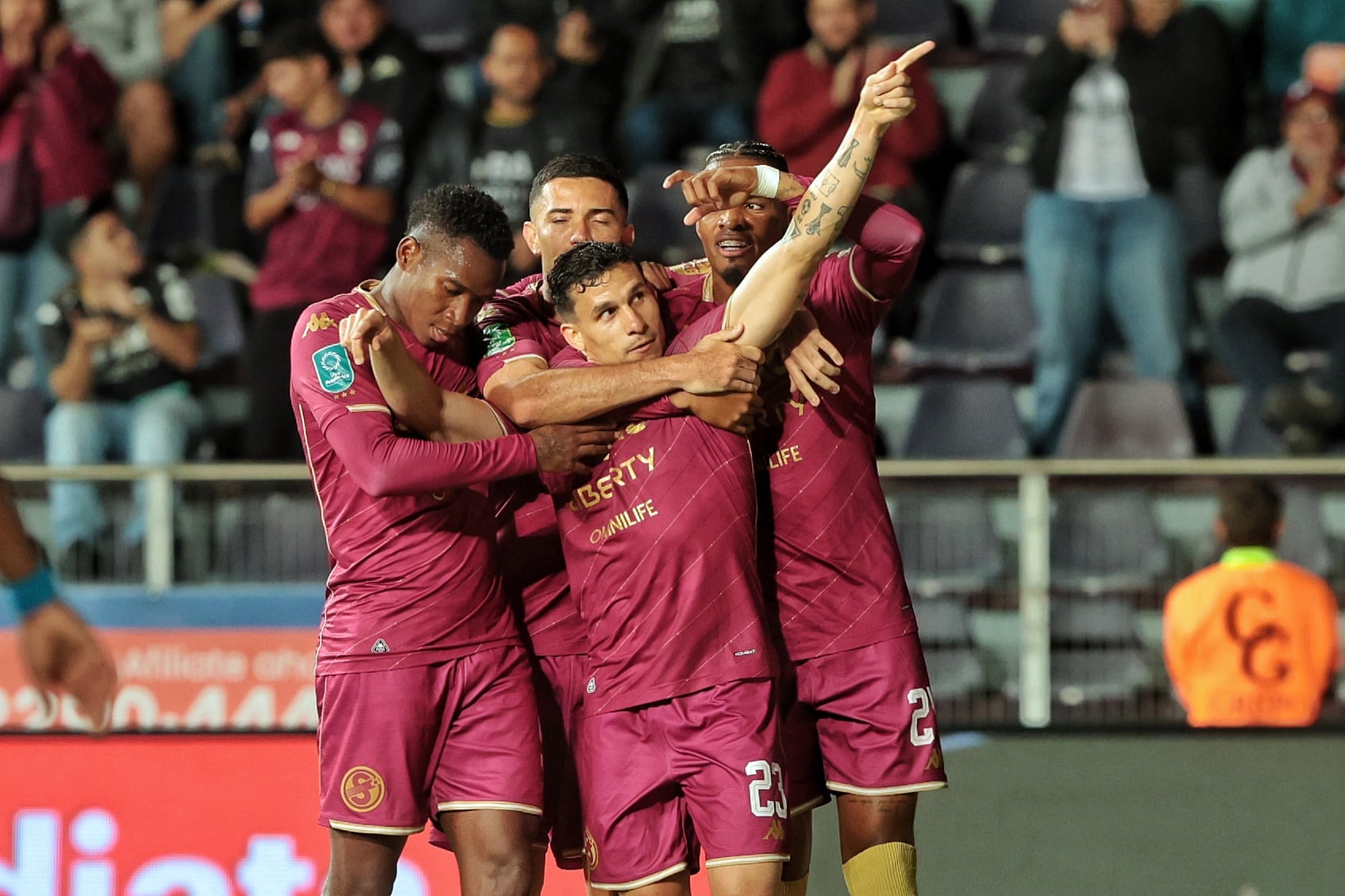 22/04/2026/ juego entere Deportivo Saprissa vs Guadalupe FC por la Liga a Promerica en el estadio Ricardo Saprissa/ foto John Durán