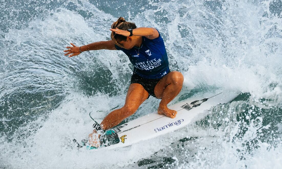 Brisa Hennessy
Cuarta parada del Tour Mundial 2025
Surf City El Salvador
5 de abril del 2025
Cortesía: WSL