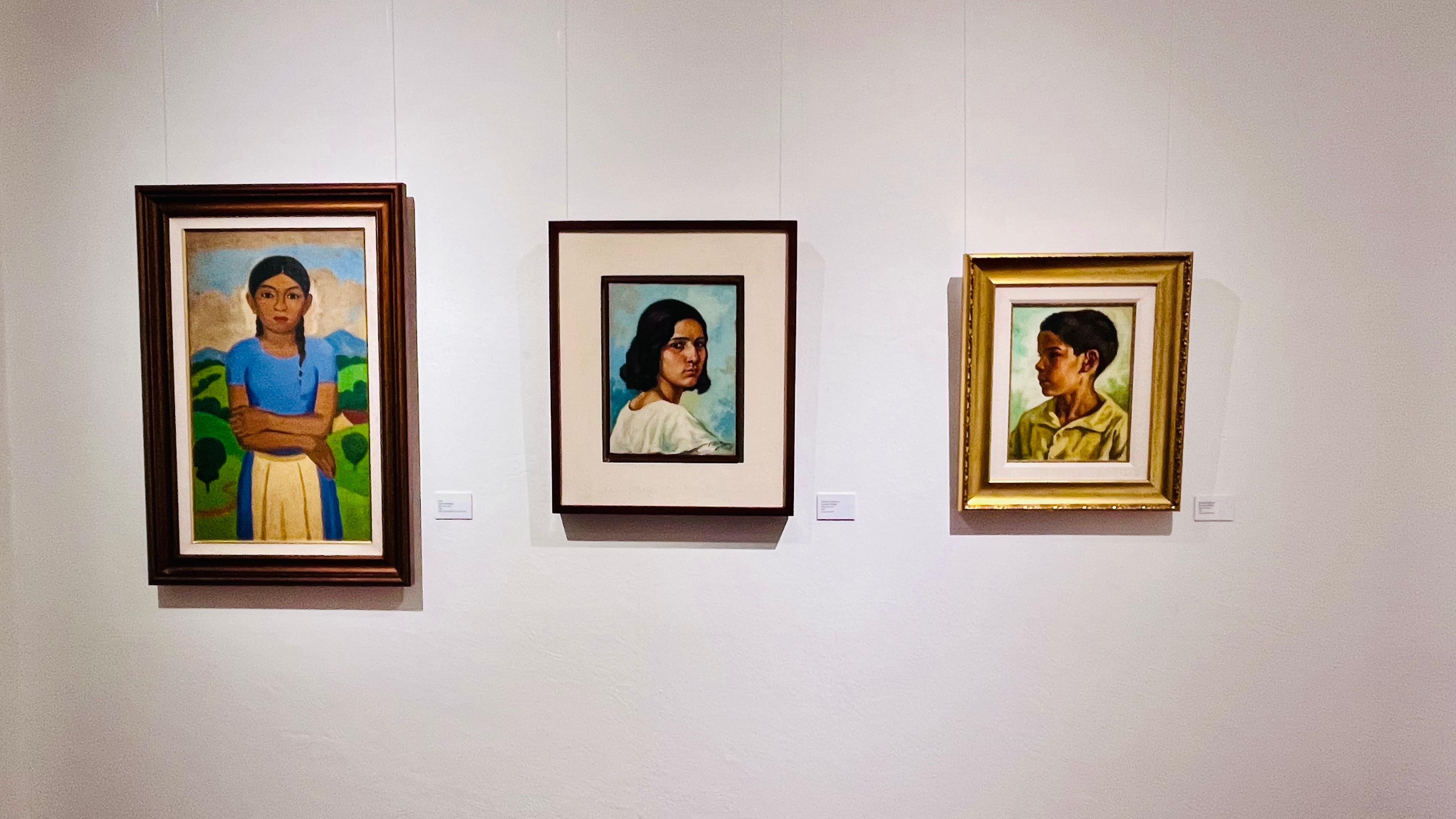 La exposición permite apreciar distintos momentos de la producción de Francisco Zúñiga, aunque no está organizada de manera cronológica.