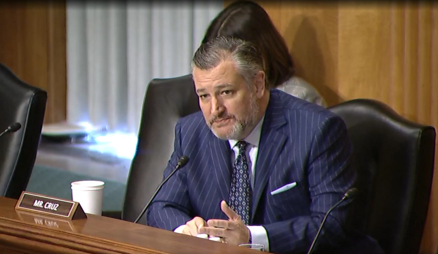 Ted Cruz, senador y ex precandidato presidencial republicano, afirmó que Hildebrand era una "querida amiga".